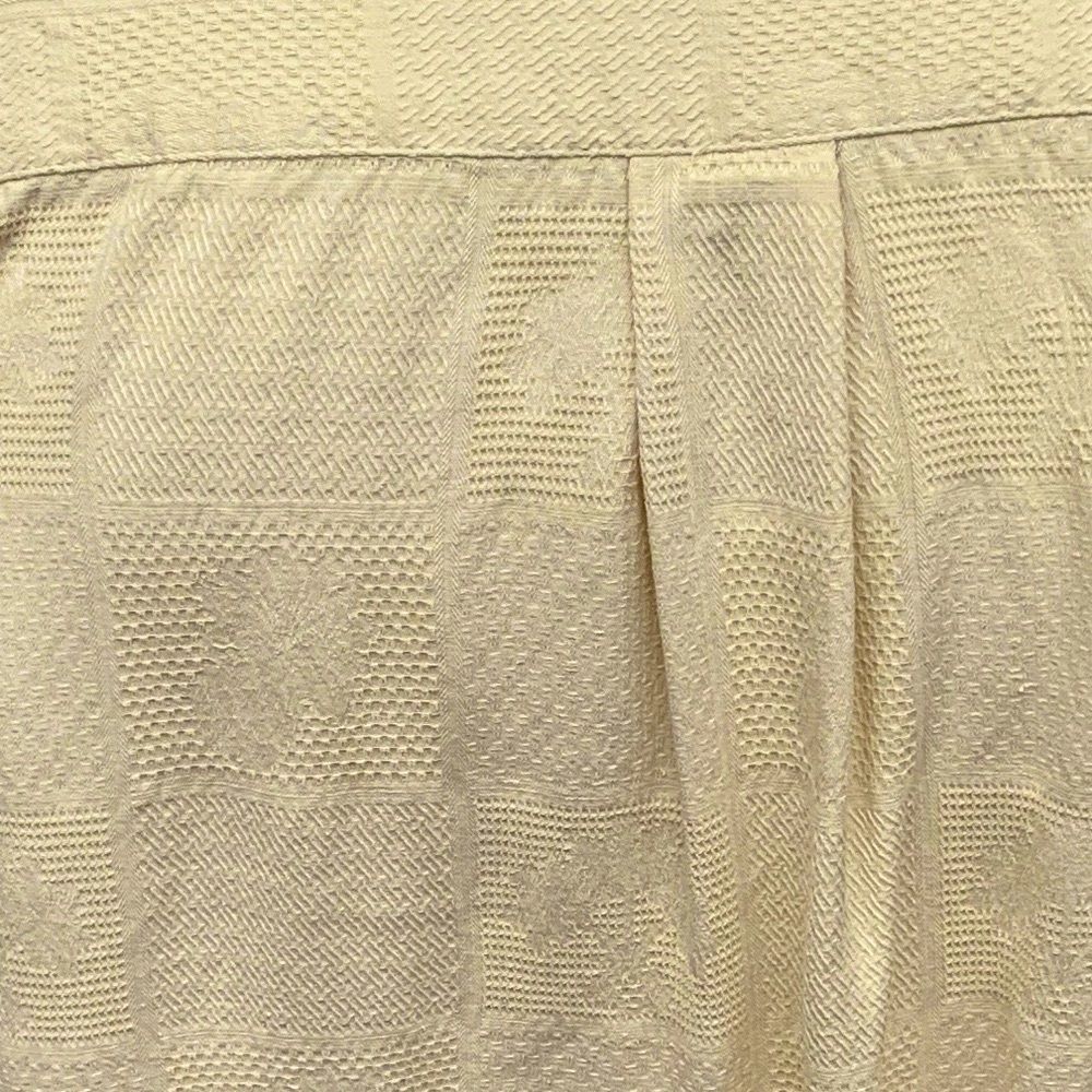 New! Gold Tri-Mountain XL 100% Silk Gold Beachy Tropical Shirt Men’s XL NWT - Picture 7 of 16